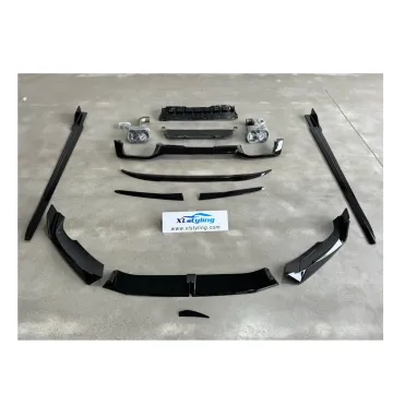 High Quality Black Knight Warrior Kits for BMW X4 G02 LCI: Car Accessories Front Lip Side Skirt Rear Diffuser