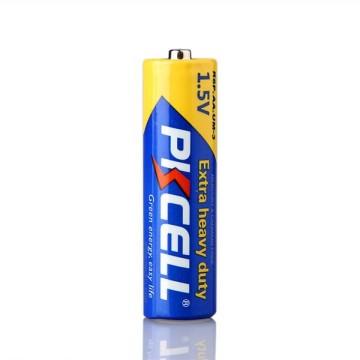 Super Heavy Duty AA R6P UM3 1,5 V Batterie a marchio Pkcell di alta qualità