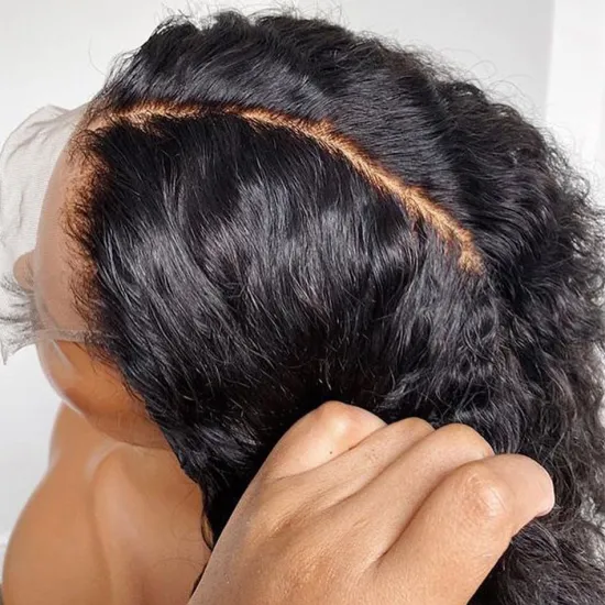 Cheap Yeswigs Water Wave Raw Brazilian Virgin Human Hair Lace Closure Wig Vendor Hd Full Transparent Lace Front Wig Human Hair