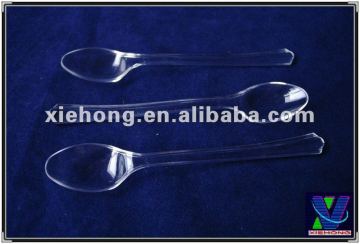 plastic acrylic coffee spoon