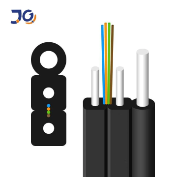 1 Core Optic Fiber Cable FTTH Drop Cable