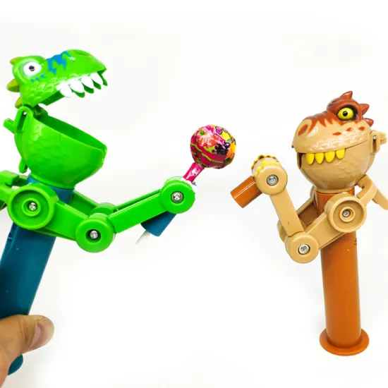 Lowest Price In History Latest Creative Personality Toy Lollipop Holder Decompression Toy Lollipop Robot Decompression Candy Toy