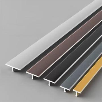 Foshan Aluminum Extrusion - T Shaped Channel Molding for Walls and Floors