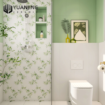 Hot Sale 300x600mm Patterned Porcelain Ceramic Tiles: Ideal for Nordic Bathroom, Hall, and Hotel Décor