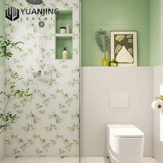 Hot Sale 300x600mm Patterned Porcelain Ceramic Tiles: Ideal for Nordic Bathroom, Hall, and Hotel Décor