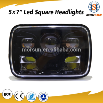 square headlight 5x7" led headlights headlamp for car truck off road 5x7"