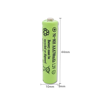 Factory Supply High Quality Rechargeable 1200mAh 1.2V AA Ni-MH Batteries for Flashlights