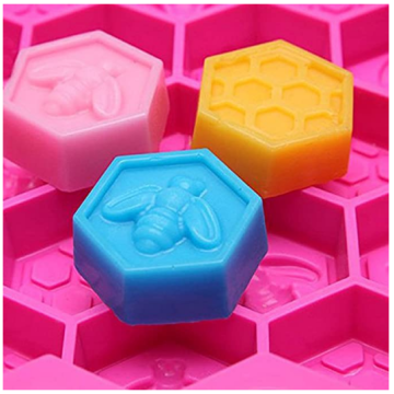 Flexible Creative Bee Honeycomb Silicone Cake Mold