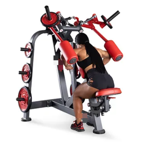 Gym fitness back deltoids machine