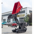 Multi-function Mini Dump Truck Hydraulic Small Track Transporter Power Barrow Garden Sale For Malaysia