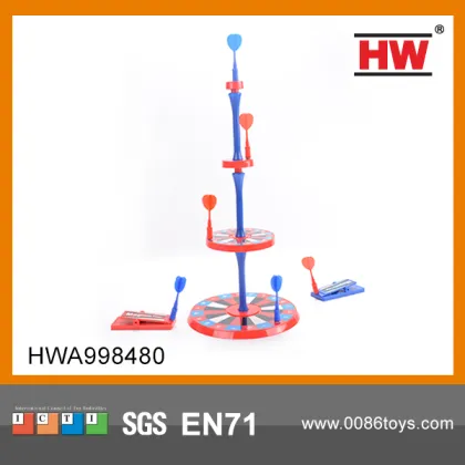 Interesting ejection target game velcro target game