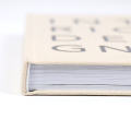 Custom A5 Linen Fabric Cover Journal with Logo