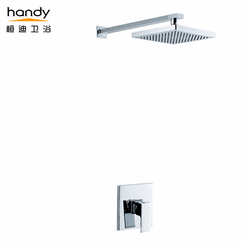 Square Concealed Shower Set