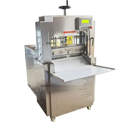New Zealand Automatic Frozen Meat Slicer CNC Lamb Roll Bacon Slicer