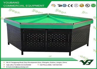Double Side Fruit Vegetable Display Rack Stand for Supermar