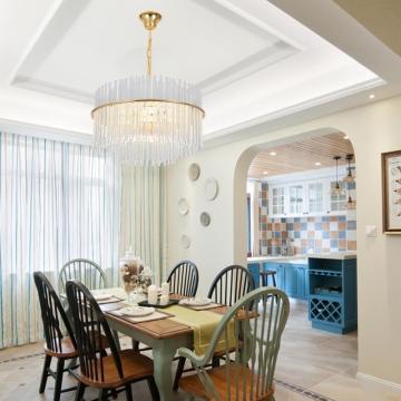Luxury Glass Chandelier Luxury Crystal Chandelier Modern Glass Hanging Lamp Manufactory