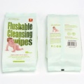 Lingettes jetables biodégradables écologiques pour bébés