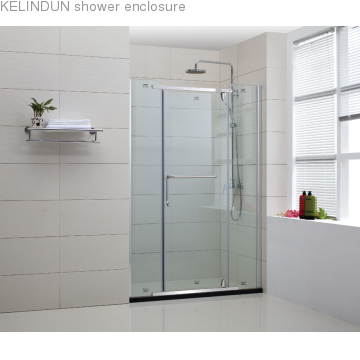 Frameless hinge shower door  XIP-001