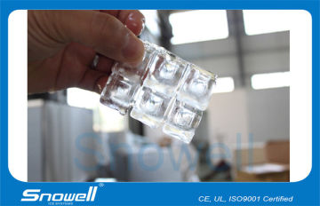 172kg/d Instant Commercial Ice Maker Machine For Small Cubic , Ce Approved