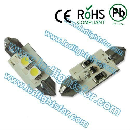 HSUN led SV8.5 Festoon canbus 36MM new car led lights c5w