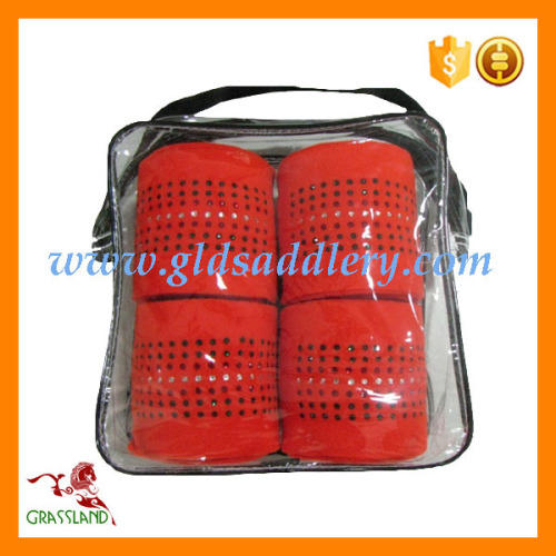 Great Fleece Horse Bandage For Horse Racing, High Quality Great Fleece