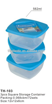 3pcs Square Storage Container TH-103
