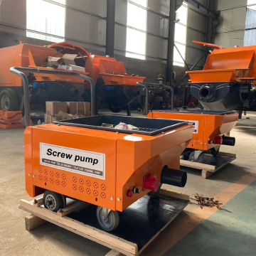 Screw Pump Concrete Delivery System for Small Secondary Structures on Construction Sites