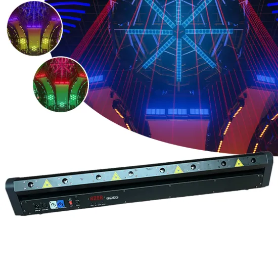 LIONKING 8-Eye Single Red Shaking Head Laser Dot Matrix