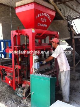 Hot selling QTJ4-26C concrete hollow block machine for sale , concrete solid brick making machine price