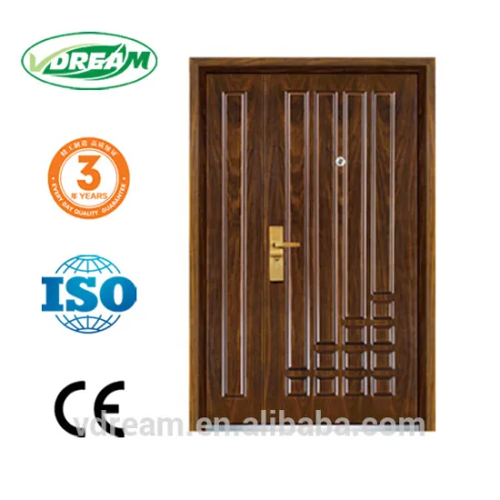 steel wooden main door design