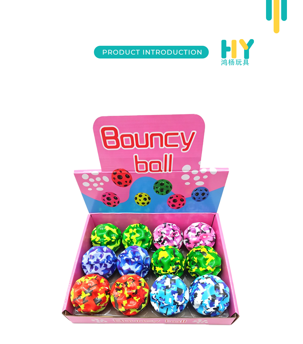 Fun Print Kids PU Bouncy Stress Balls X