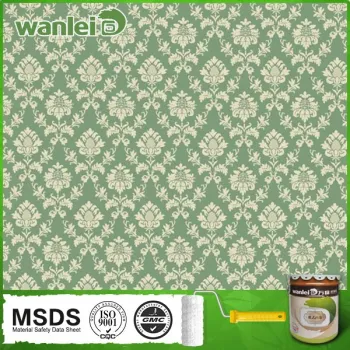 High quality interior soundproof wallpaper paint for room