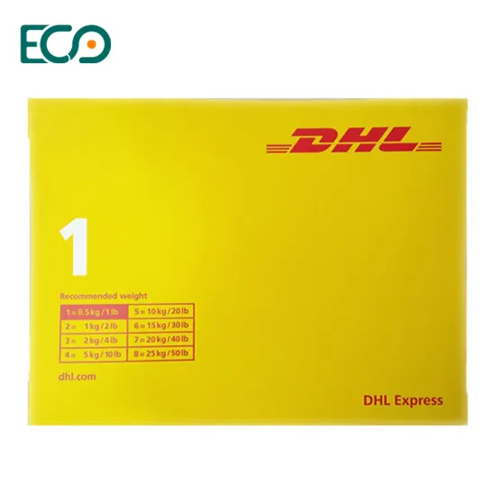 Yellow Document Packaging Cardboard Envelope Mailer with Self-Seal Label
