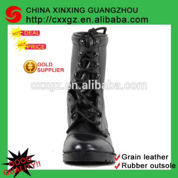 military boot in high cut ,rubber outsole army boot