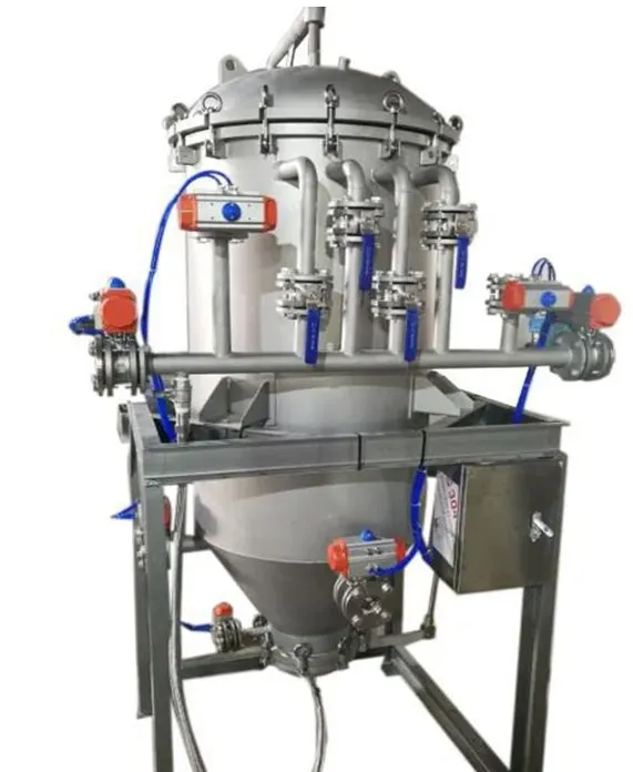 Vertical Pressure Leaf Filter for Palm Oil Filtering