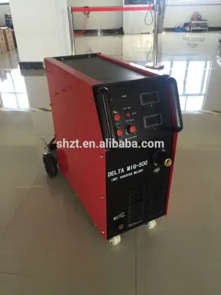 mig-500 igbt inverter co2 mig welding machine with built in panasonic wire feeder