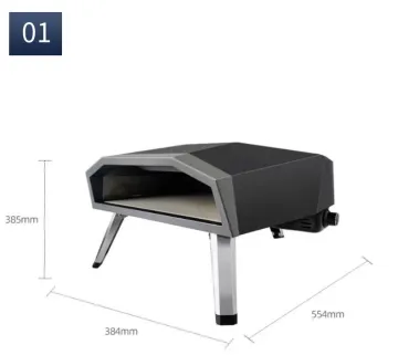 Outdoor Kitchen Food Grade Quality Portable Pellet BBQ Grill Pizza Oven Kitchen Equipment