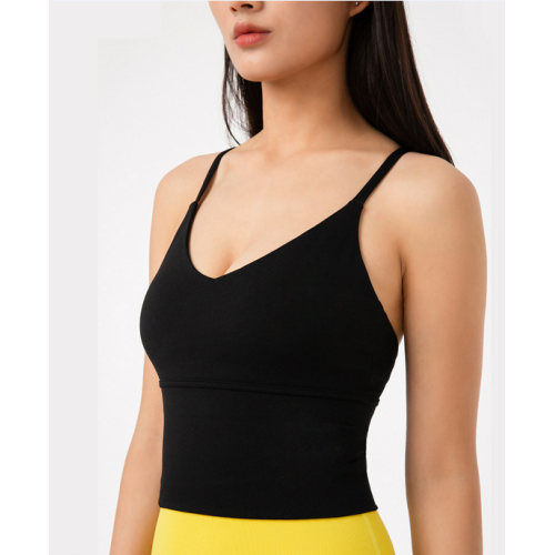 Serê Tankên Camisole Crop Sleeveless