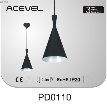 Popular and fashional design pendant light, lamp can be changed light