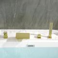 Brass Bathtub Faucet Set with Hand Shower