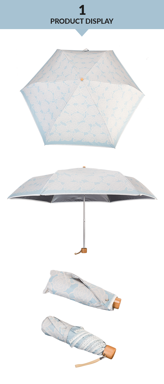 folding umbrella printing