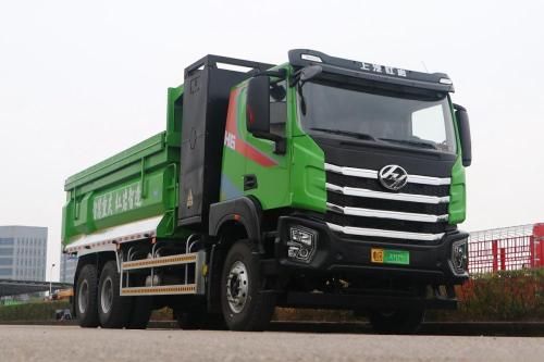 Marca Saic Hongyan Mn-hy-jh6 Super Heavy Capacity Mine Electric Truck 4x4 para venda