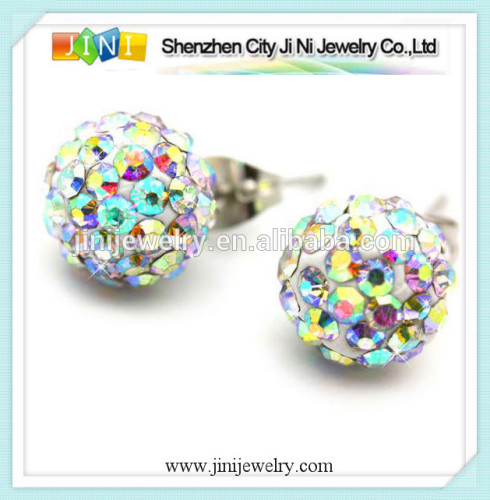 high quality shamballa earrings