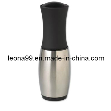 Stainless Steel 360 Pepper Grinder- Black (E009)
