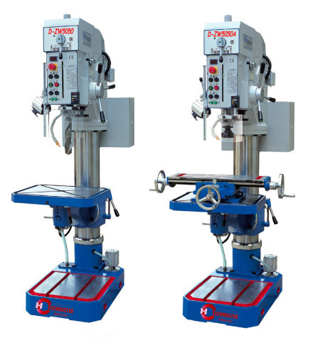 Step-Less and Vertical Drilling and Milling Machine