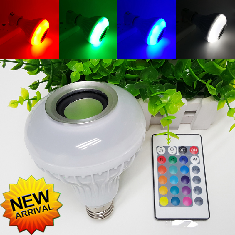 Multi Color Flash Led Smart Music Bulb