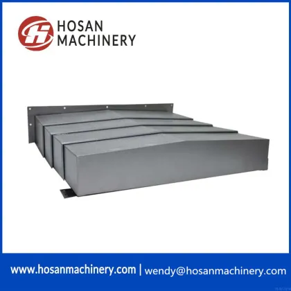 Stainless material  flexible accordion guide shield