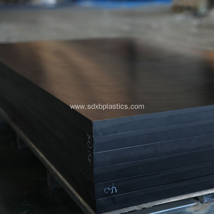 uhmw plastic sheet black