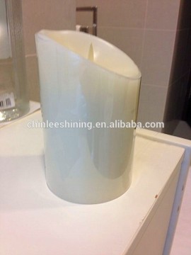 2015 new style Moving wick LED Candle, multi-coloured