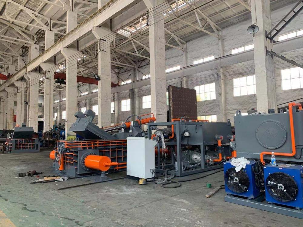 Hydraulic Aluminum Steel Copper Sheets Metal Baler